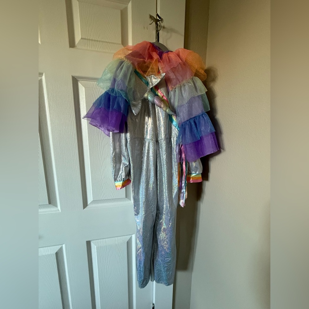 3 piece kids unicorn rockstar costume. Size medium